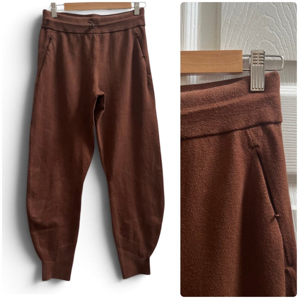 Lululemon Cotton Cashmere Blend Knit Jogger Size 4 W5FA2S 27 Inch Inseam